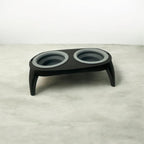 Comederos elevados Gatos /Perros -Gris