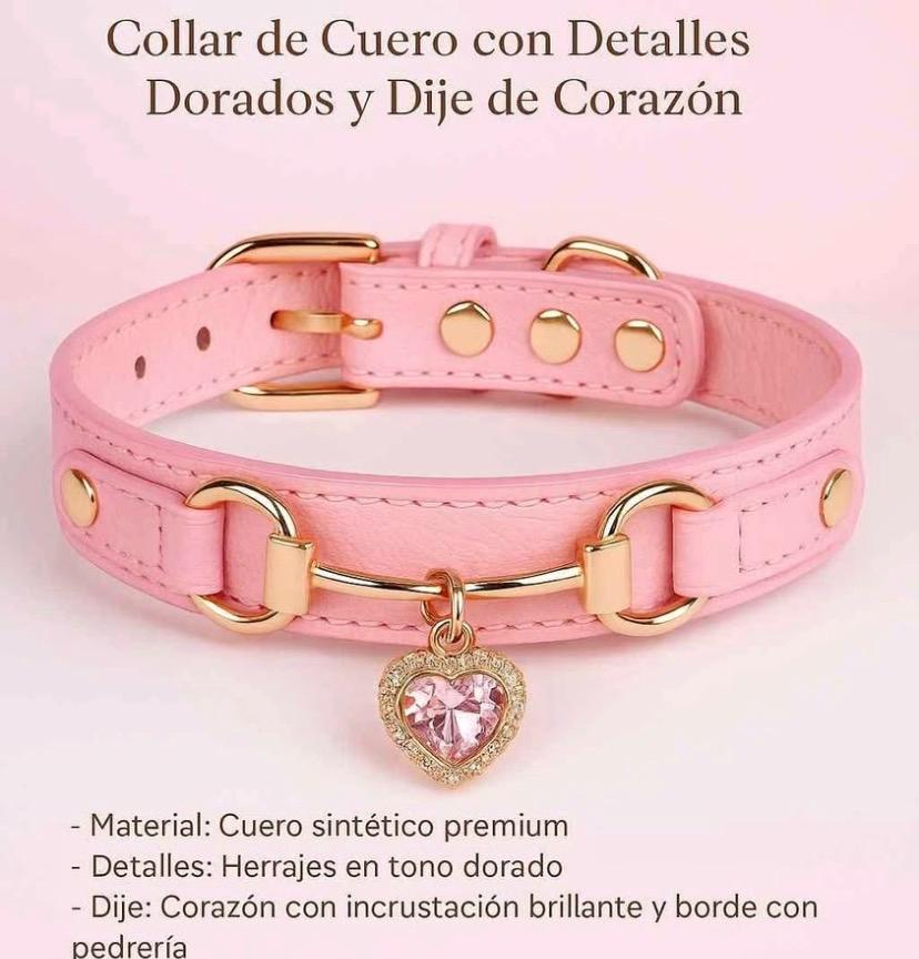 Collar de lujo Perros/Gatos-Negro