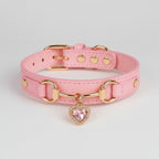 Collar de lujo Perros/Gatos-Palo Rosa