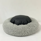 Cama Donna Antiestrés-Gris/ Cojín Negro