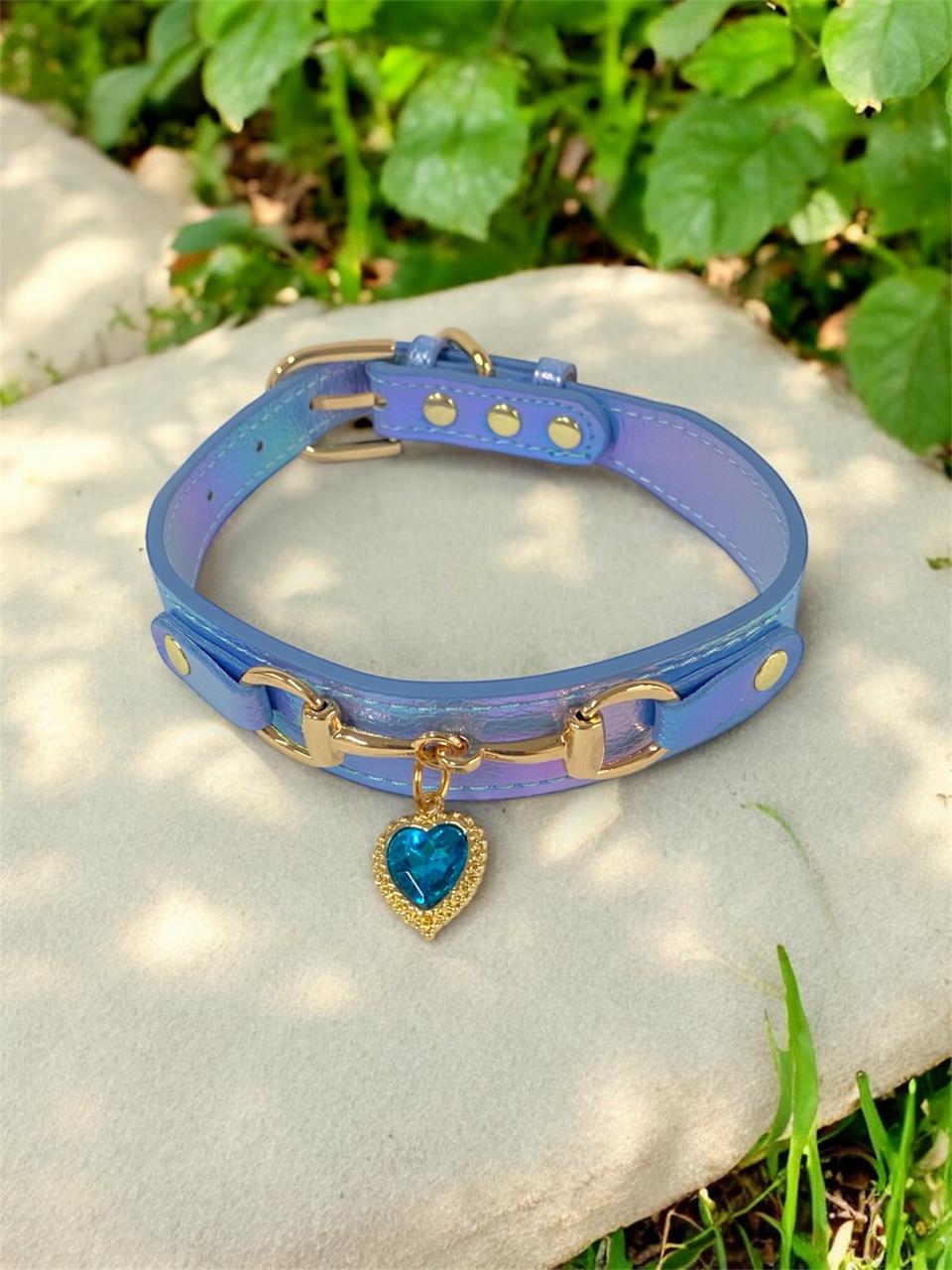 Collar de lujo Perros/Gatos-Negro
