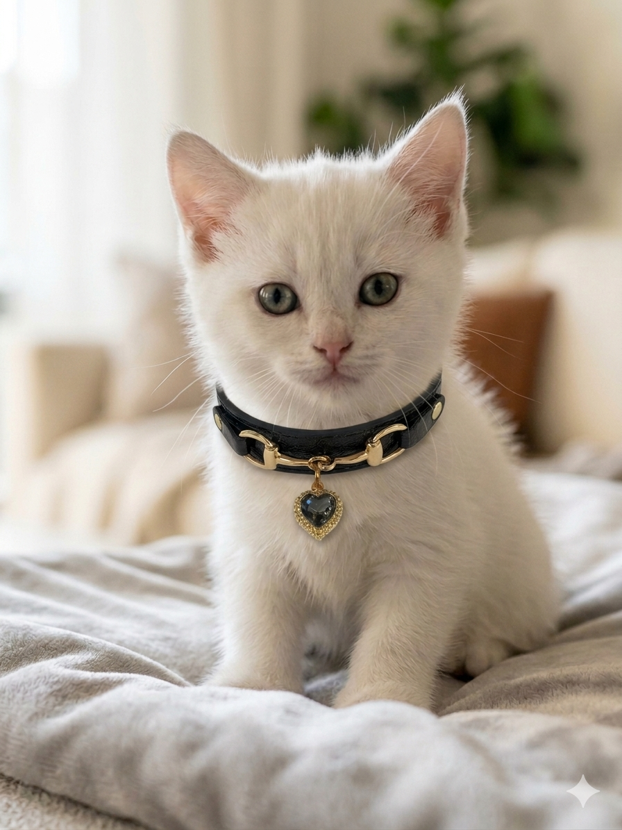 Collar de lujo Perros/Gatos-Azul