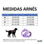 Arnés y correa Velpro | Negro