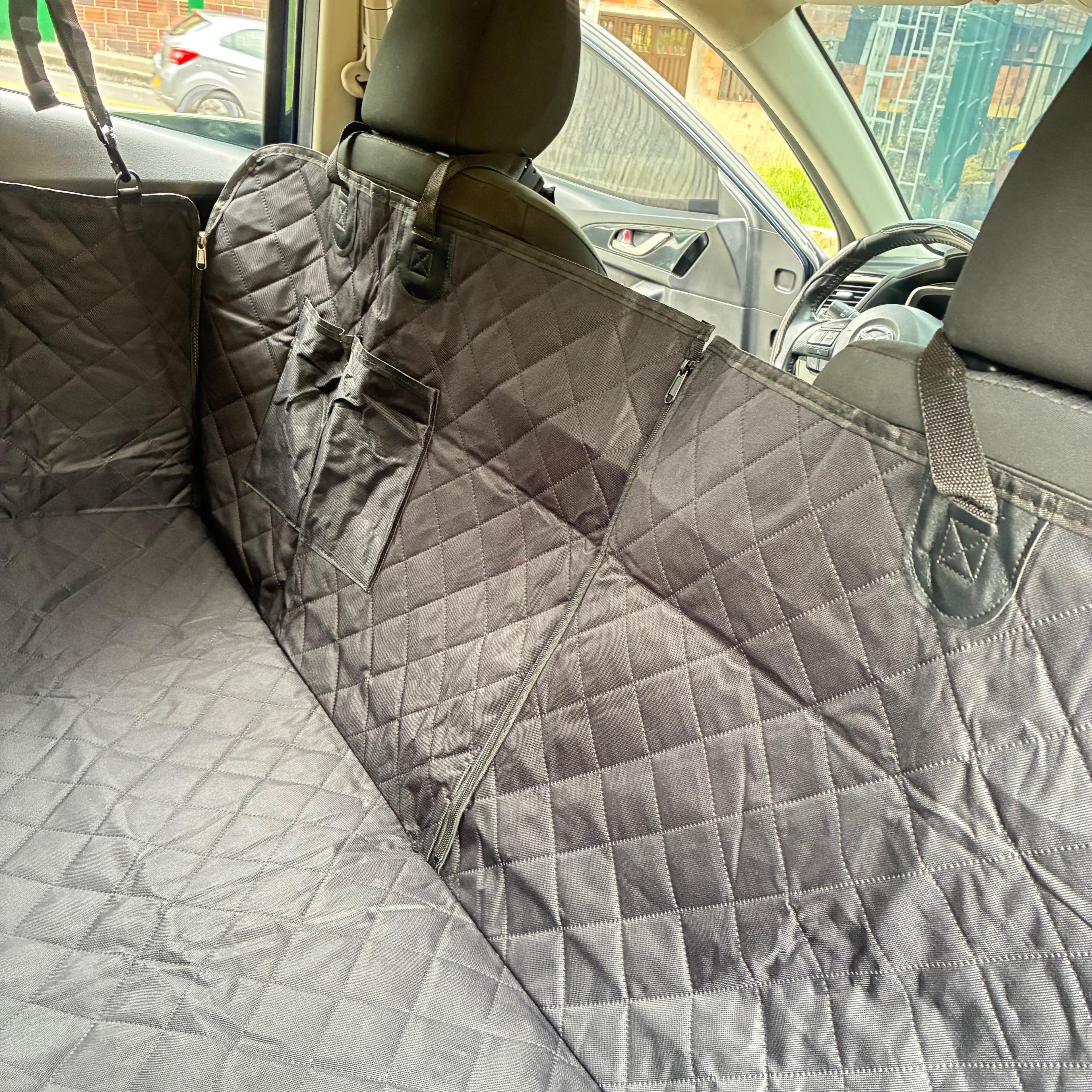 Protector Premium con cremallera compartimiento trasero-Mascotas