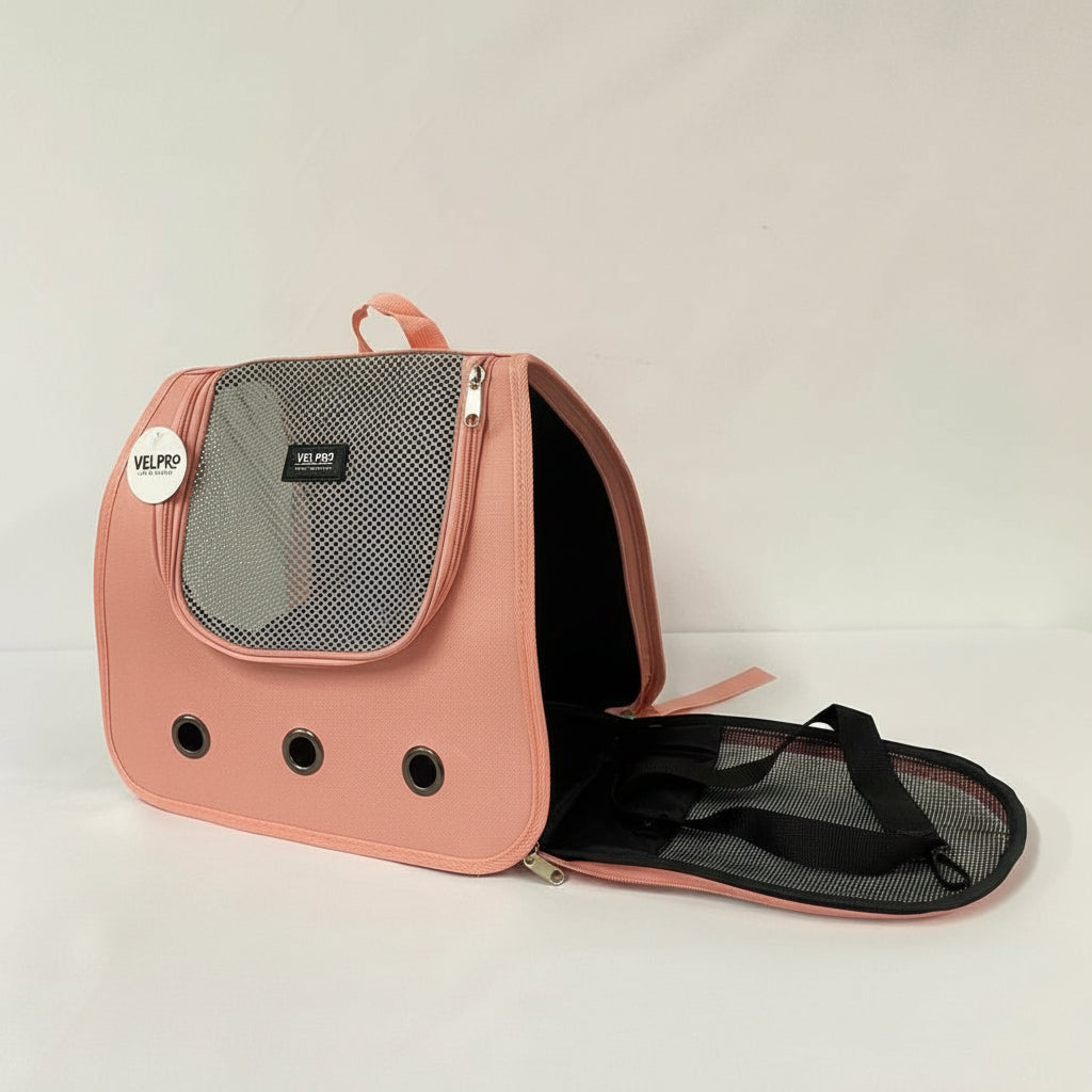 Maletas trasportadora - Mascotas razas pequeñas-Palo rosa