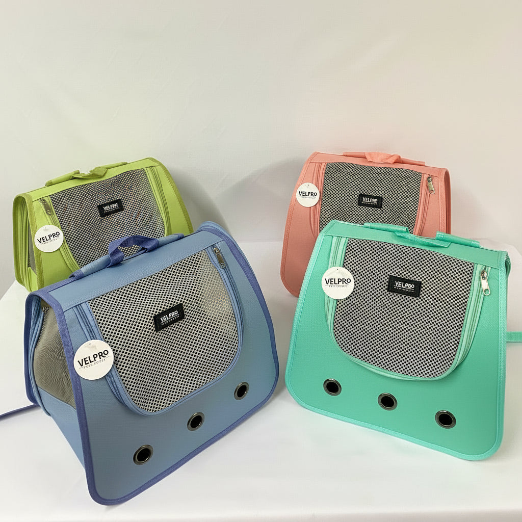 Maletas trasportadora - Mascotas razas pequeñas-Verde Manzana