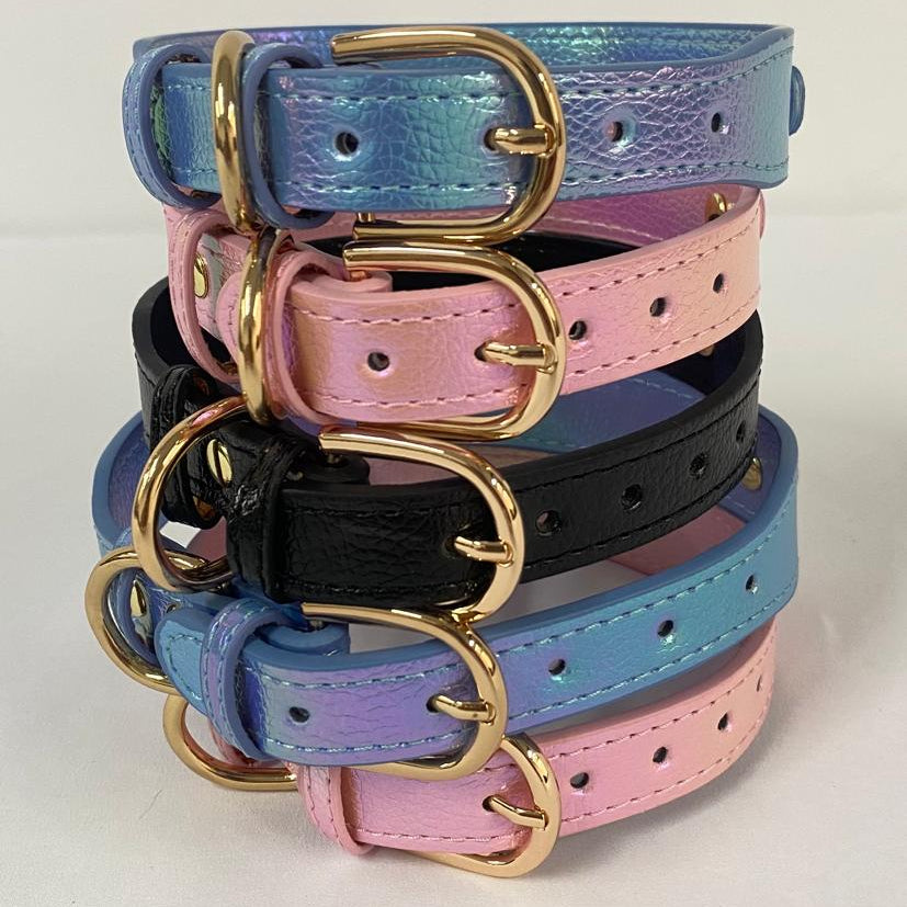 Collar de lujo Perros/Gatos-Negro
