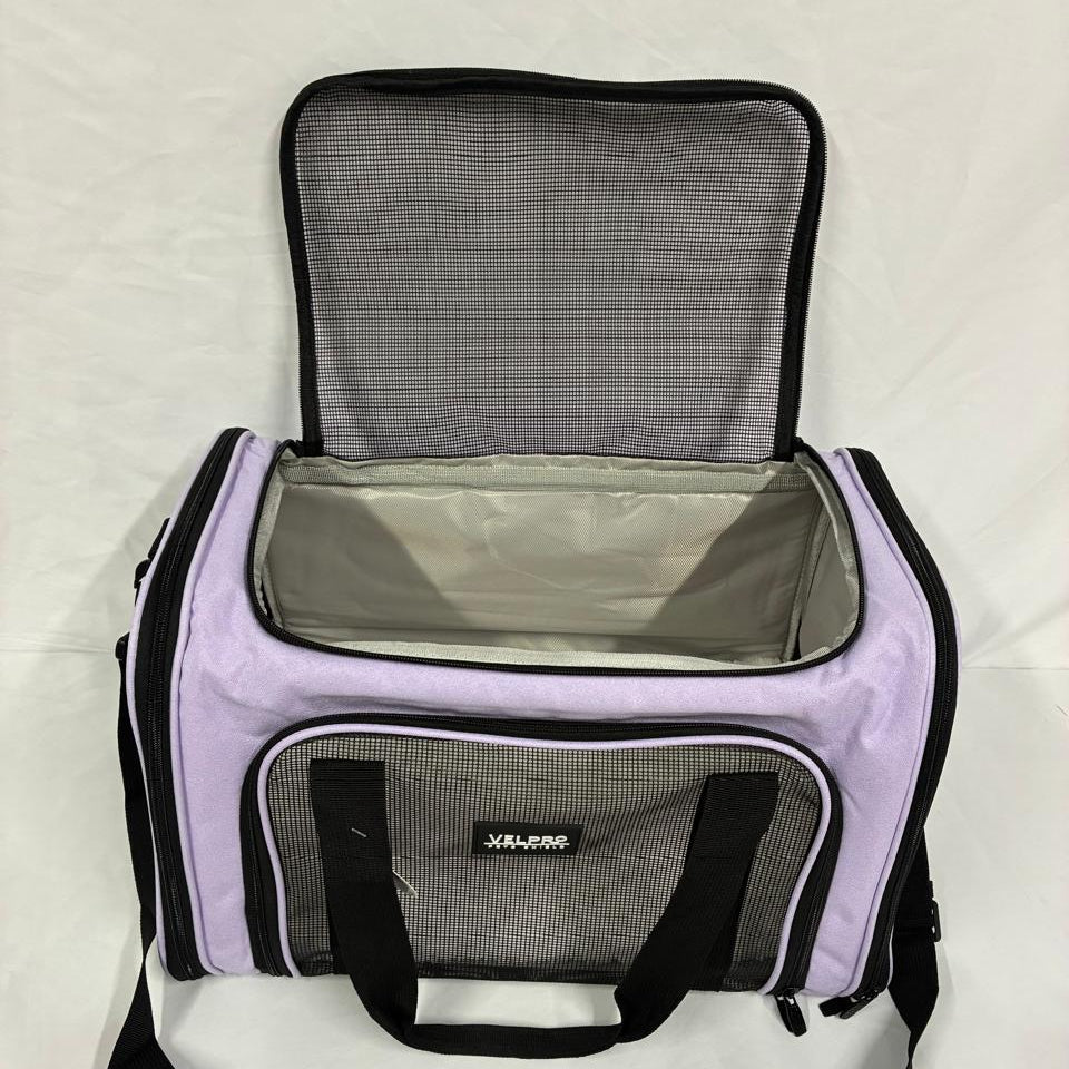 Maletas trasportadora - Mascotas razas pequeñas-Color violeta