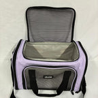 Maletas trasportadora - Mascotas razas pequeñas-Color violeta