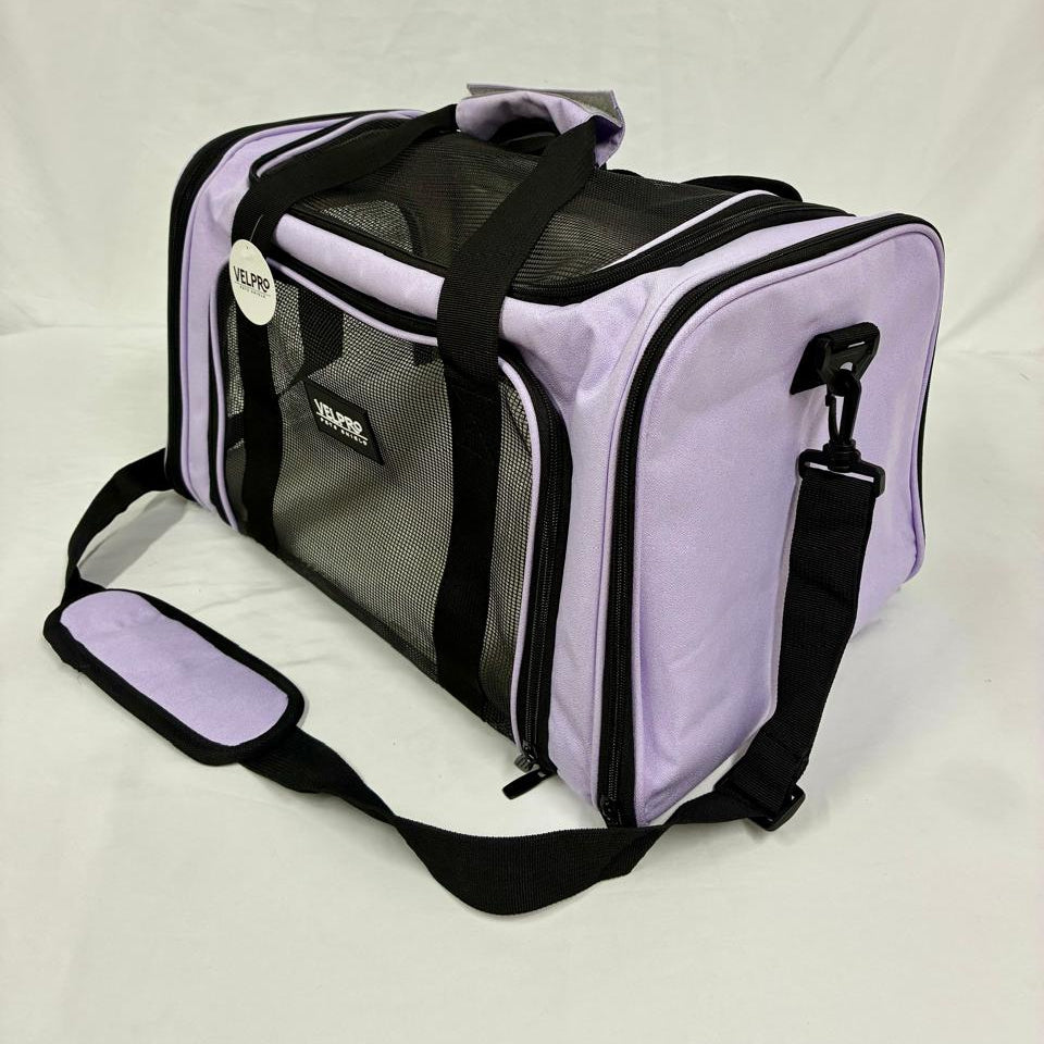 Maletas trasportadora - Mascotas razas pequeñas-Color violeta