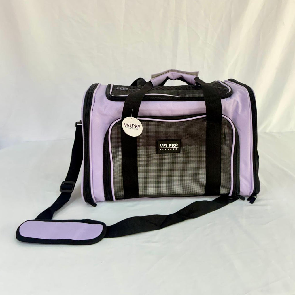 Maletas trasportadora - Mascotas razas pequeñas-Color violeta