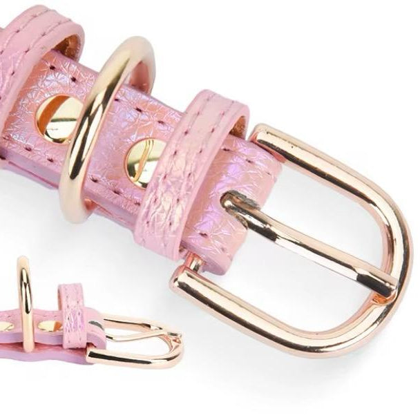 Collar de lujo Perros/Gatos-Palo Rosa