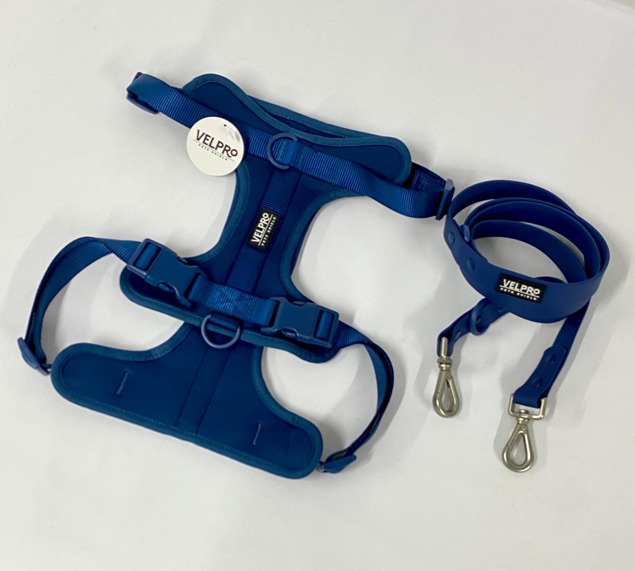 Arnés y correa Velpro | Palo rosa