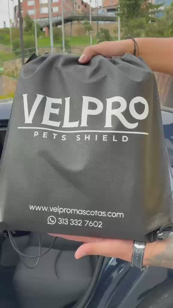 Protector Premium con cremallera compartimiento trasero-Mascotas